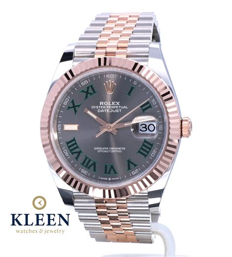 rolex heren rose